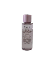 Fresh Rose Deep Hydration Serum bottle pour for lightweight moisture and dewy skin.