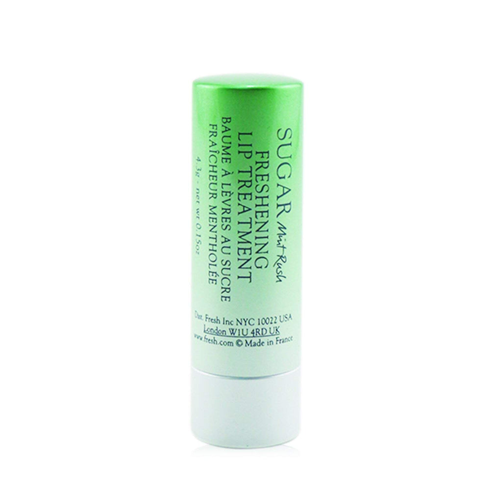 Fresh Sugar Mint Rush lip swatch displaying instant cooling and smooth hydration