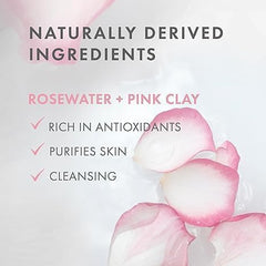 Freshwater Farm Australia foam-rich lather on skin; soothing cleanse for sensitive skin.