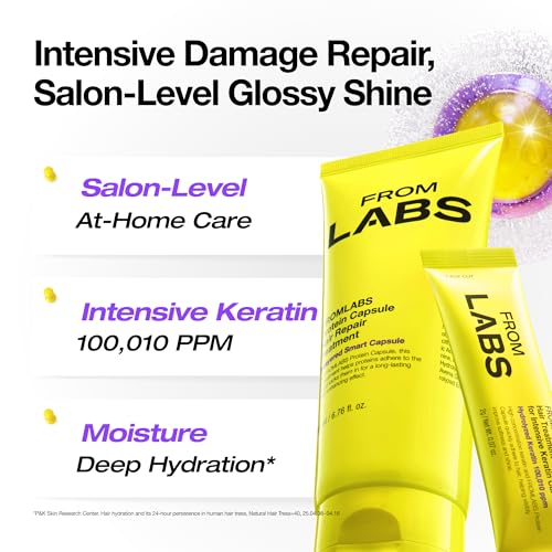 FromLabs hair repair treatment being applied to mid-lengths and ends