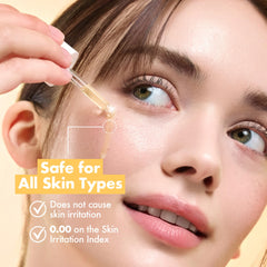 FRUDIA glow-effect image suggesting brighter, more even skin tone