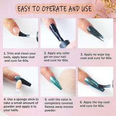 FSpronail step-by-step application guide visuals help beginners achieve salon-style results.
