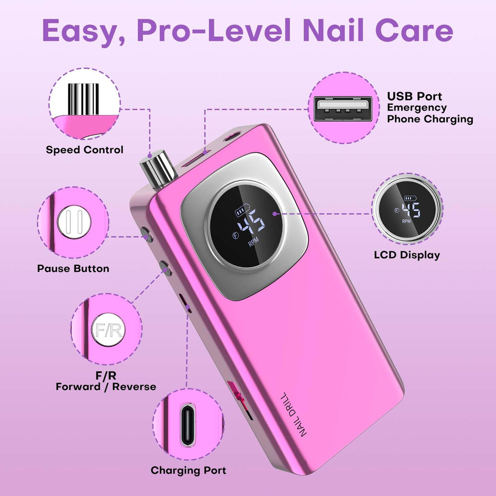 FTOYIN portable hook enables on-the-go manicures.