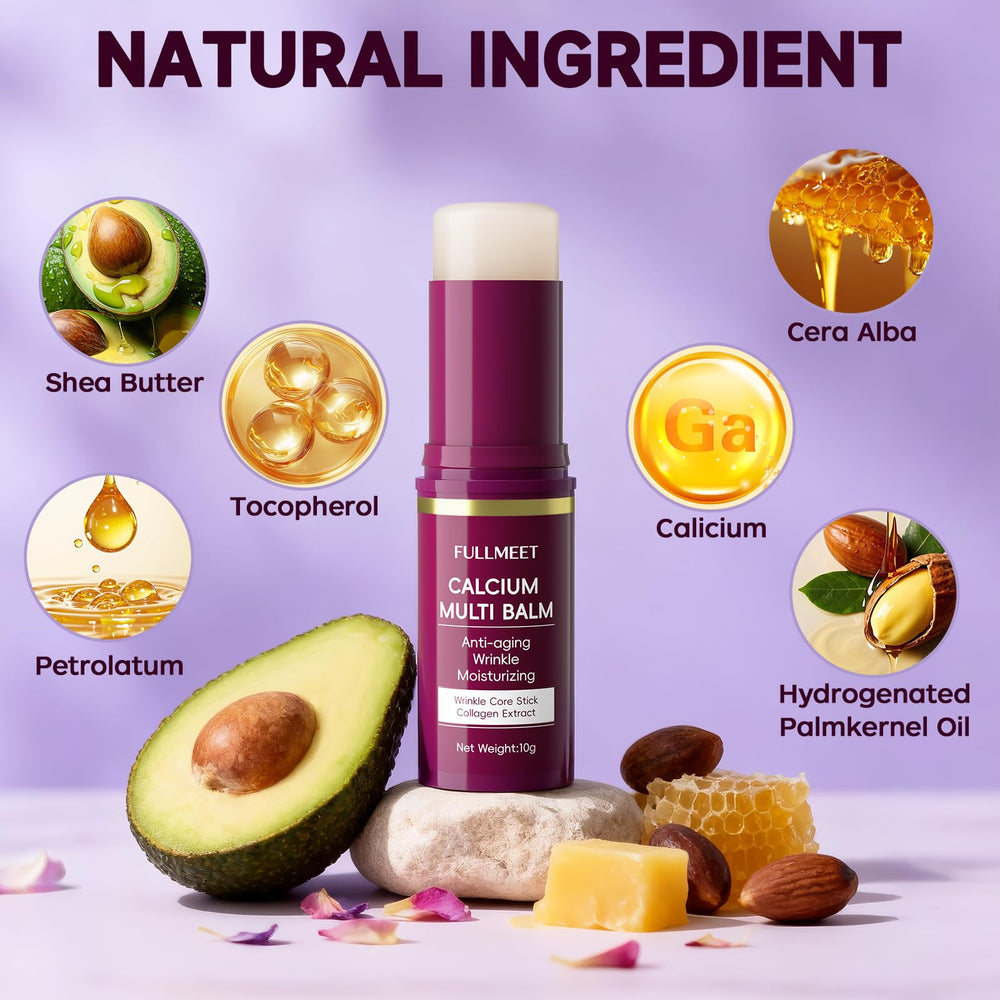 FullMeet Calcium Intense Cream jar emphasizing rich hydration.