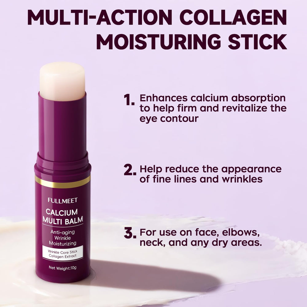 FullMeet Calcium Intense Cream texture close-up for smoothing.