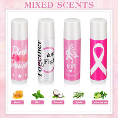 Fumete lip balm mild scent flavors including lemon tea tree coconut peppermint honey