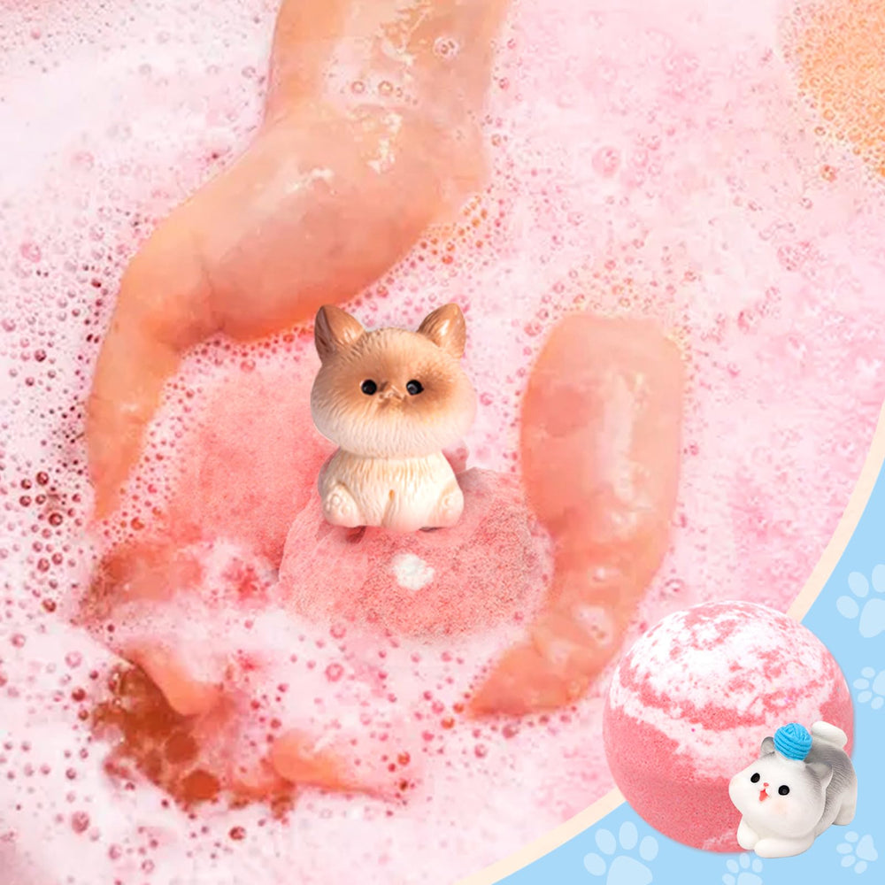 FUNCREVITY bath bombs float and spin for a magical bath time