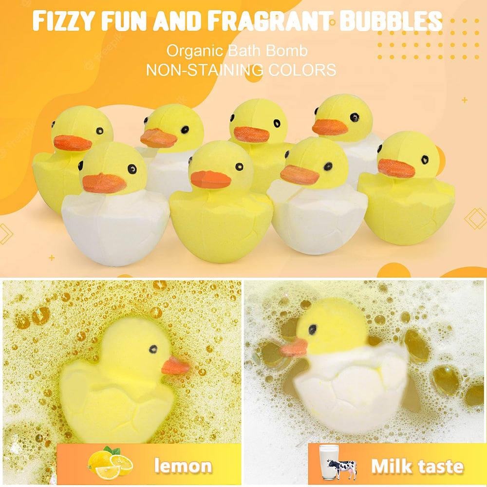 FUNCREVITY gift-boxed bath bombs for kids, ready to gift