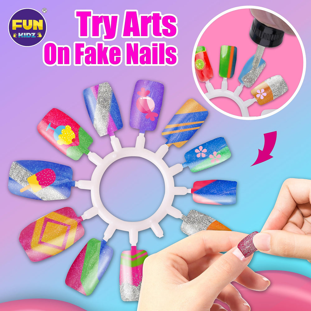 FUN KIDZ nail stickers variety for colorful designs