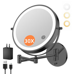 Pearl nickel finish on FUNTOUCH mirror frame