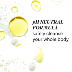 Close-up of Fur All Body Wash bottle design
