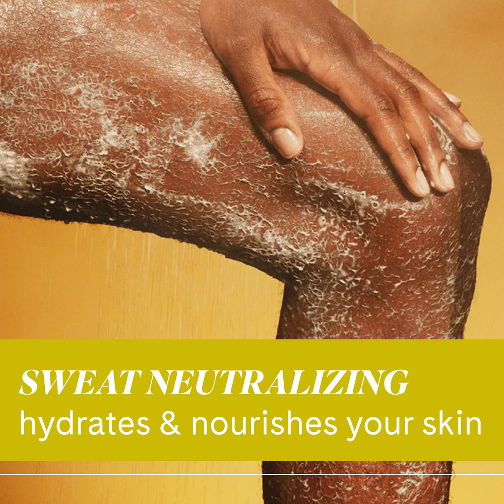 Sweet almond oil and vitamin E for moisture in Fur All Body Wash