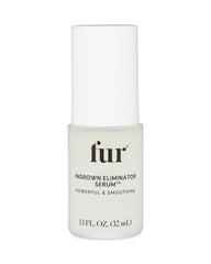 Fur Ingrown Eliminator Serum bottle for post-hair removal smoothing.