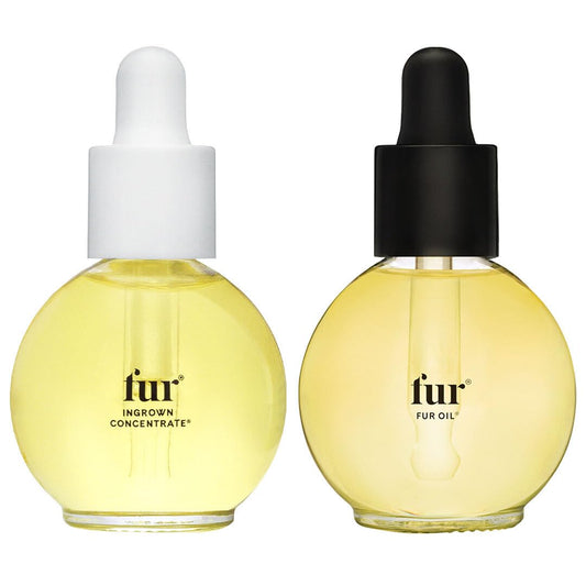 Fur Ingrown Hair Care Duo oil bottle with lightweight, non-greasy hydration.