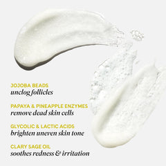 Fur Silk Scrub texture close-up highlights tiny beads and gentle exfoliation.