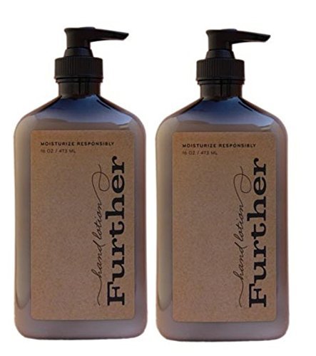 Further glycerin lotion bottle for hydrating hands with bergamot fragrance.