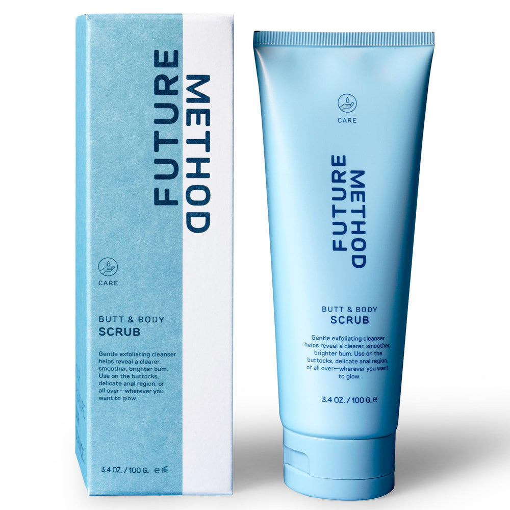 Future Method butt scrub tube exfoliating cleanser for smoother skin