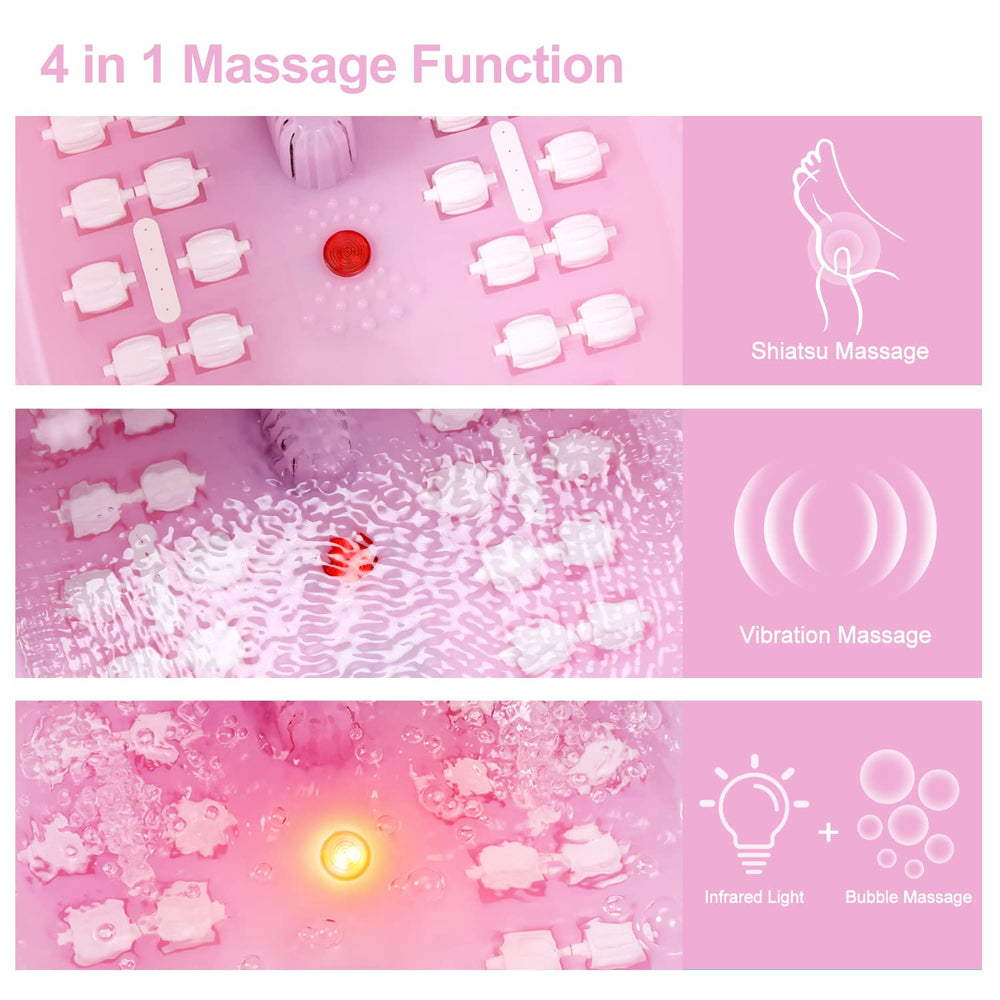 FutureCare foot spa bubble jets for water circulation and comfort