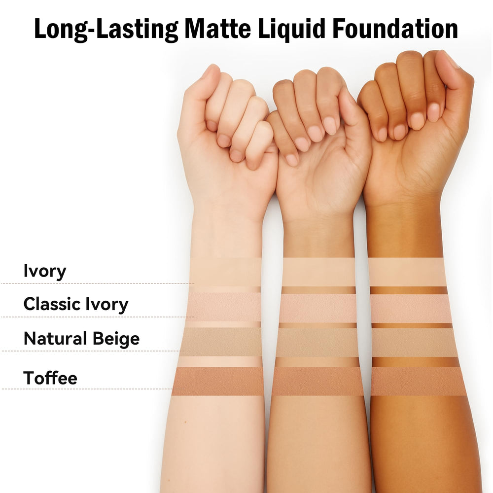 FV Foundation cruelty-free label signals gentle care for oily and normal skin.