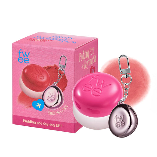 fwee blurry pudding pot in skirt peachy pink delivers a soft, natural flush.