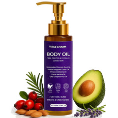 FWPTEI Vitae Charm bottle pour shows luxurious oil and rapid hydration