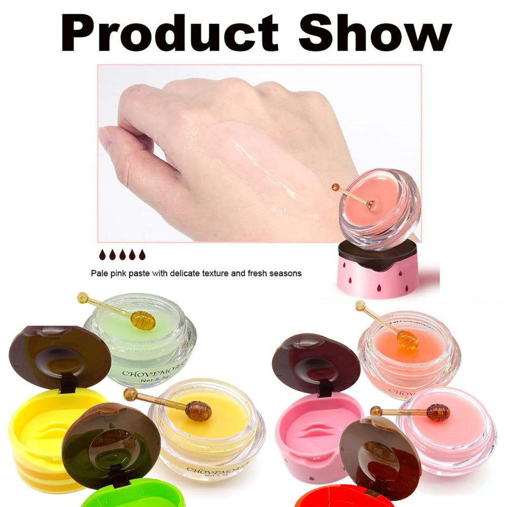 FYEBOO honey dipper included for mess-free application and precise lip care