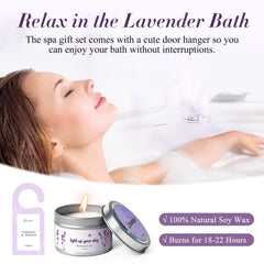 Fyroax bath salts provide a spa-like, tranquil bath experience with lavender aroma.