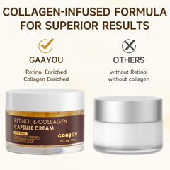 Gaayou delicate cream application visual indicates day and night use.