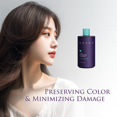 Gache Glow & Nourish conditioner bottle cap detail signals premium, gentle care.