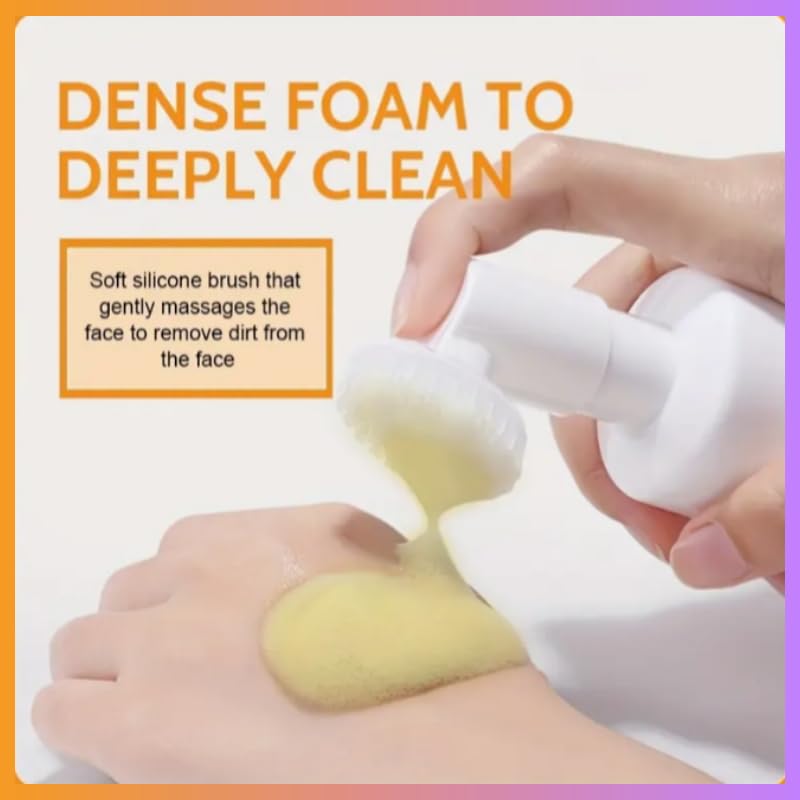 GALHJCZ turmeric cleanser face-body emphasizes its dual-use for face and body skin care.