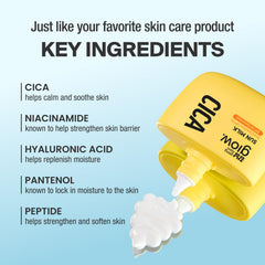 No white cast visible on the skin with this sunscreen