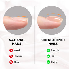 GAOY 6 colors builder gel swatch highlights natural-looking finishes for everyday wear.