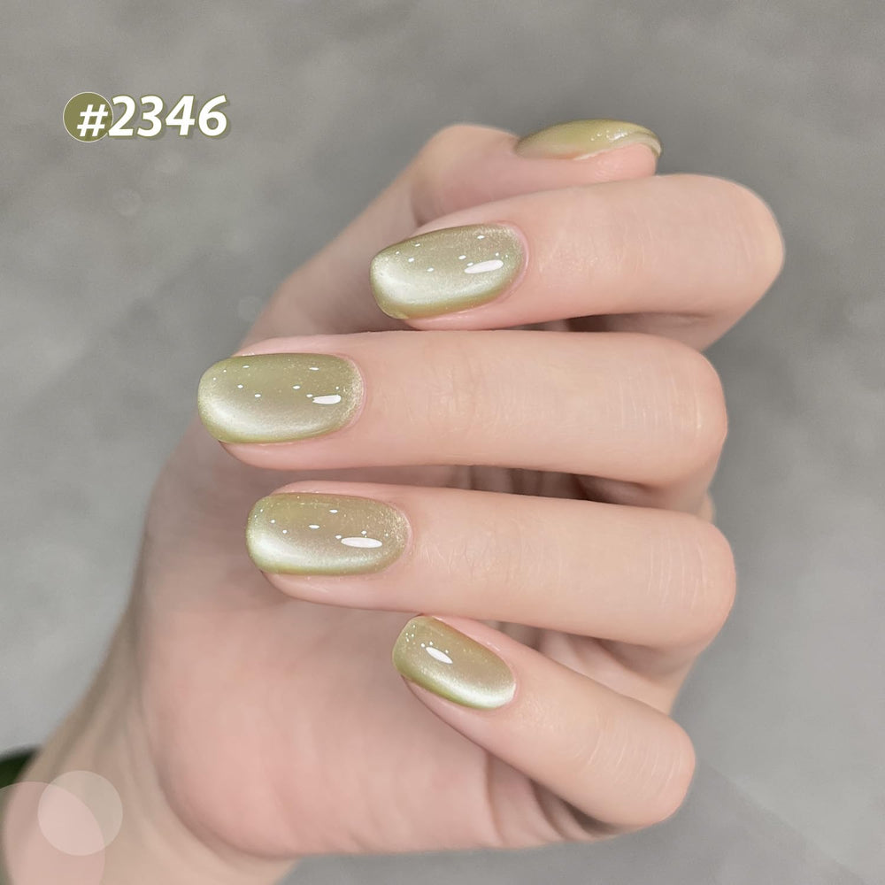 GAOY gel polish being cured under UV light for fast results