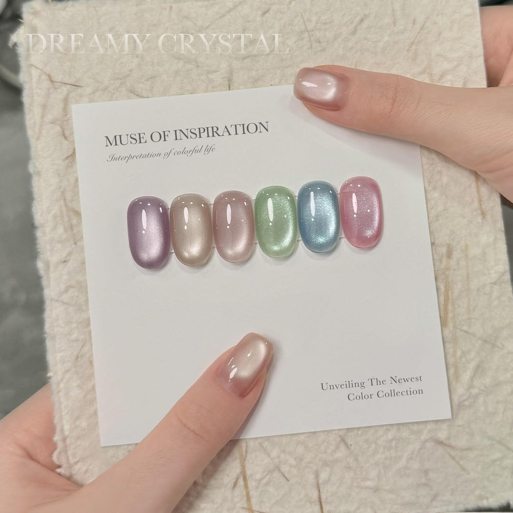 GAOY cat eye magnet tool enabling precision glitter patterns.