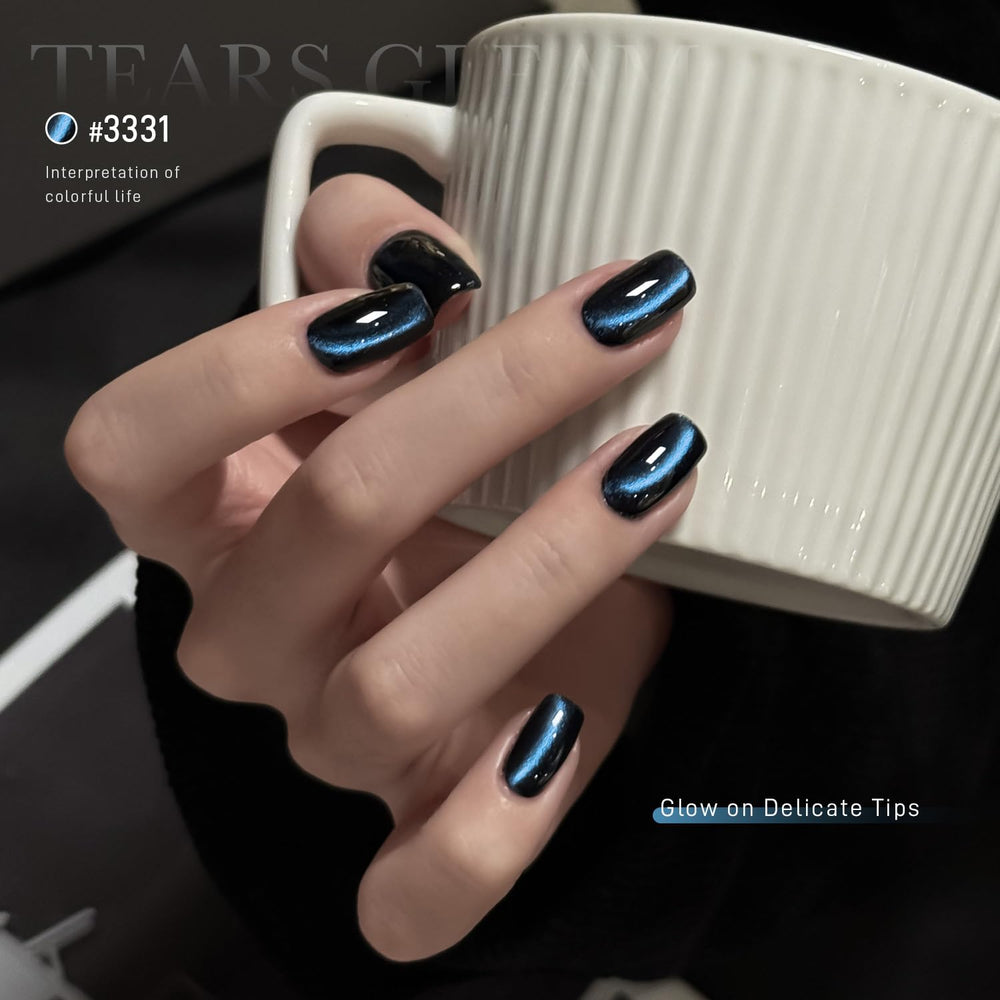 GAOY DIY nail art steps image showing simple home application.