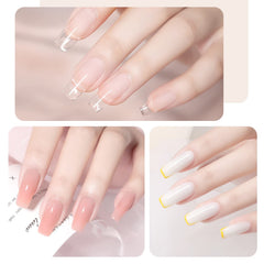 GAOY dual forms and tools for precise, salon-like nail enhancements.