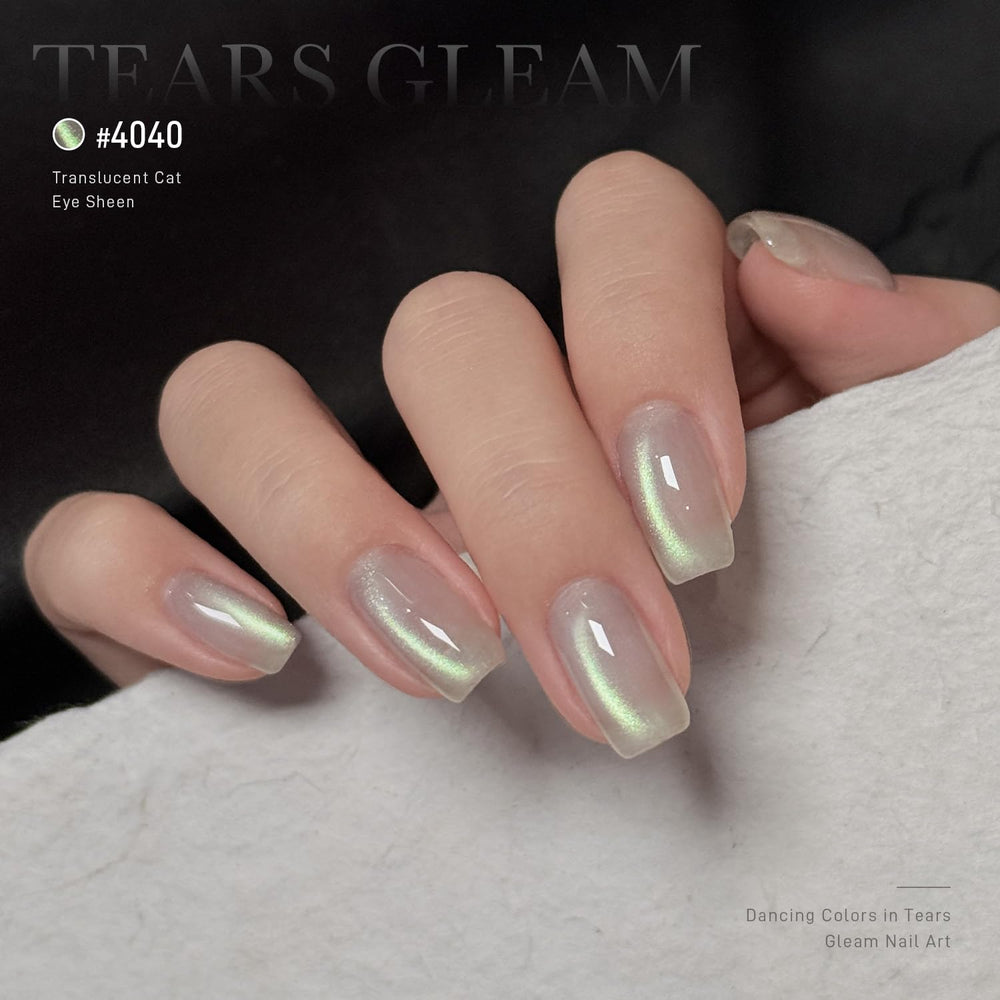 GAOY glitter blue mermaid polish with holographic shimmer.