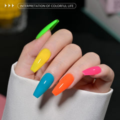 GAOY glossy top coat provides a shiny, durable finish for nails