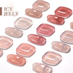 GAOY Jelly Nude Sheer Rose gel polish for delicate, romantic color.
