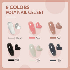 GAOY manicure tools included to prep and shape nails at home.