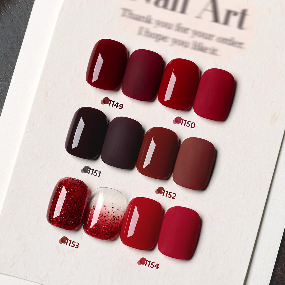 GAOY matte and shiny top coats option included for versatile looks.