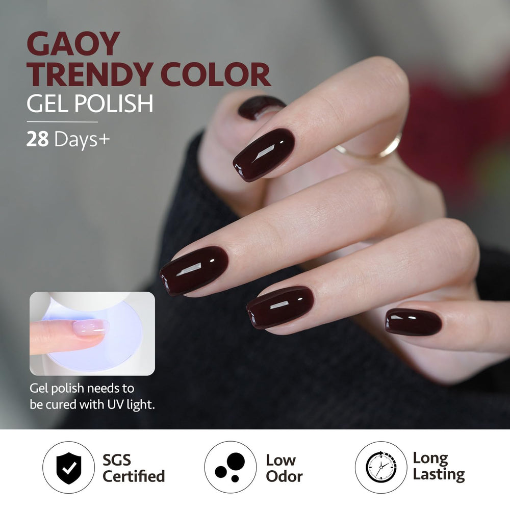 GAOY matte top coat delivers velvety, non-glossy finishes.
