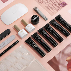GAOY nail art at home DIY kit for creative gel designs.