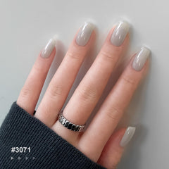 GAOY salon gel nail kit layout showing tools and polish bottles