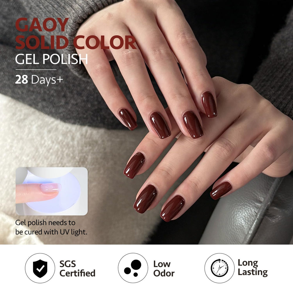 GAOY SGS-certified, low-odor formula for safer nail sessions