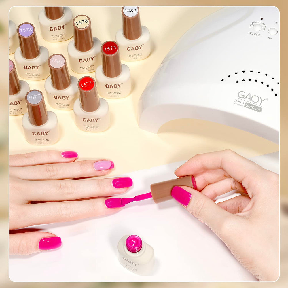 GAOY 60-second UV cure for quick dry time
