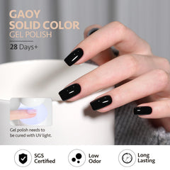 GAOY UV light curing for 60 seconds to dry after application