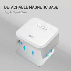 GAOY UV nail lamp detachable base for stable positioning and easy cleaning