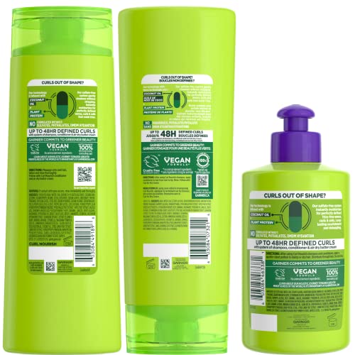 Garnier Fructis Air Dry Butter Cream for defining curls and lasting softness