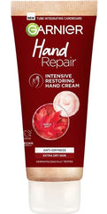 Garnier Hand Repair eco-friendly packaging highlighting reduced plastic waste
